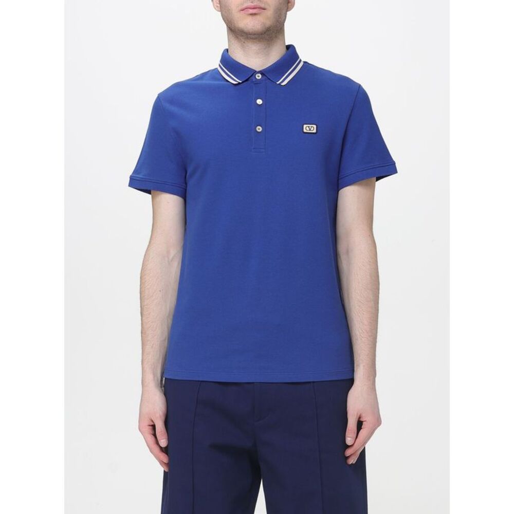 Valentino Polo Shirt Men Blue